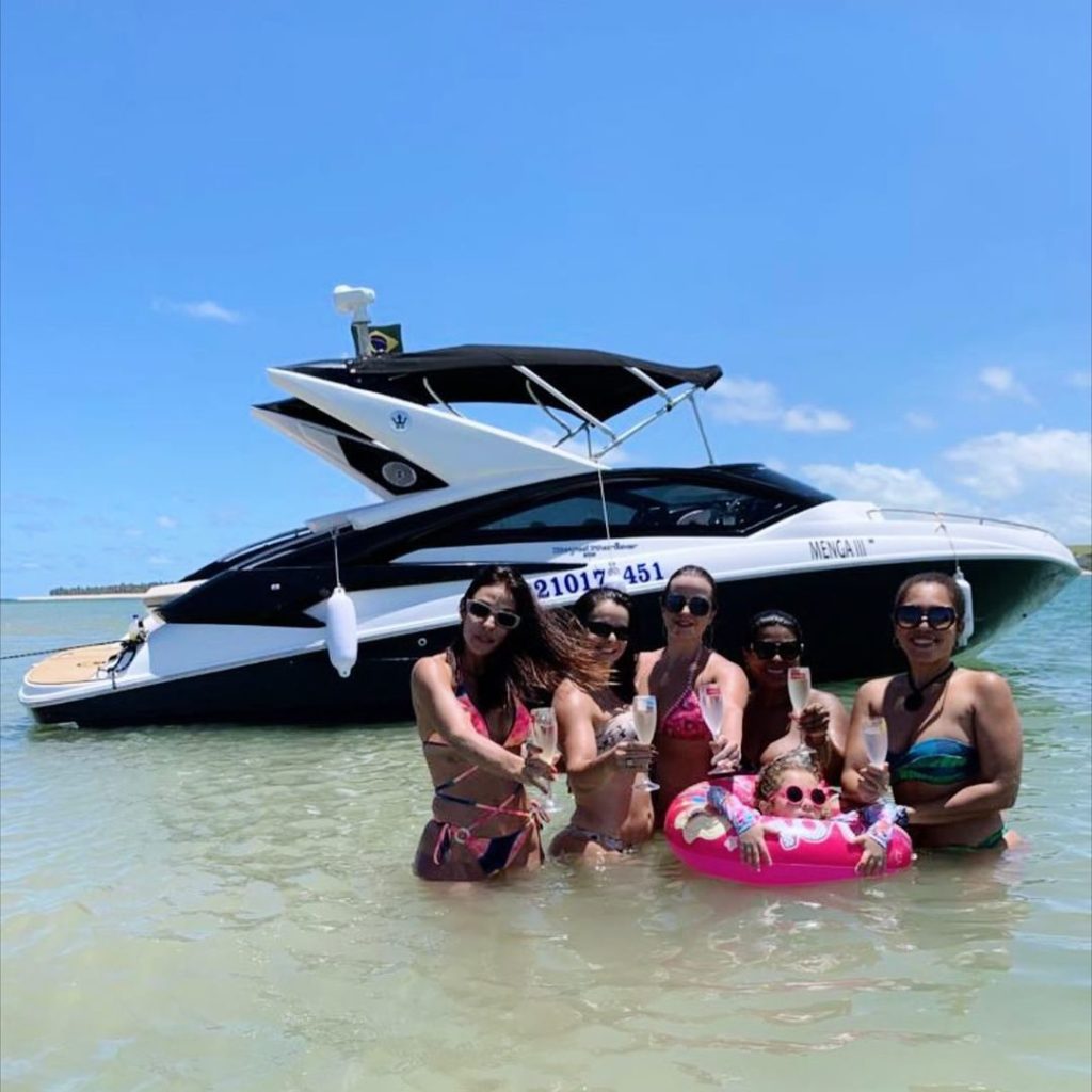Passeio de lancha na Barra de São Miguel e Praia do Gunga, Alagoas